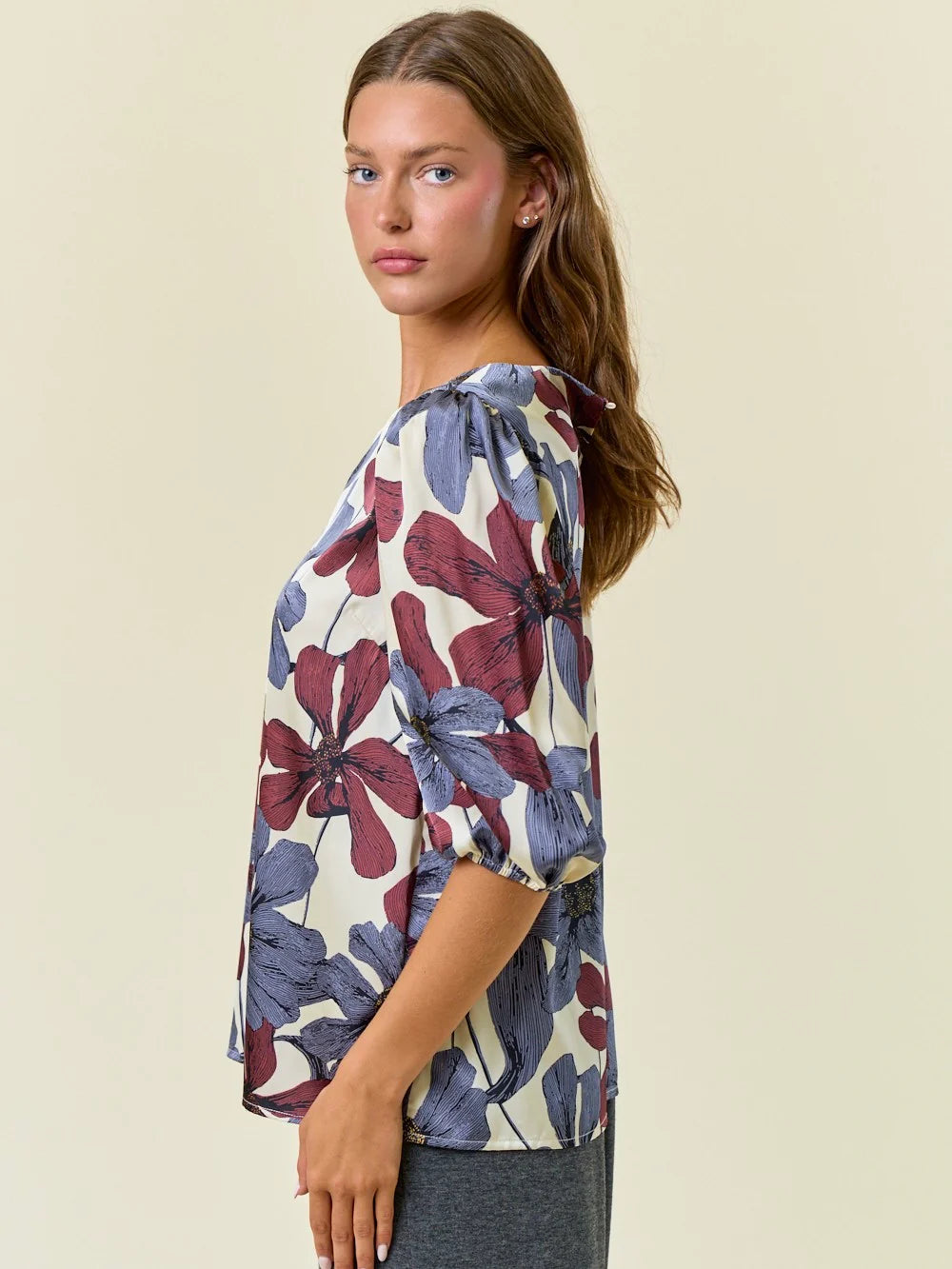 Fabian Floral Printed Blouse