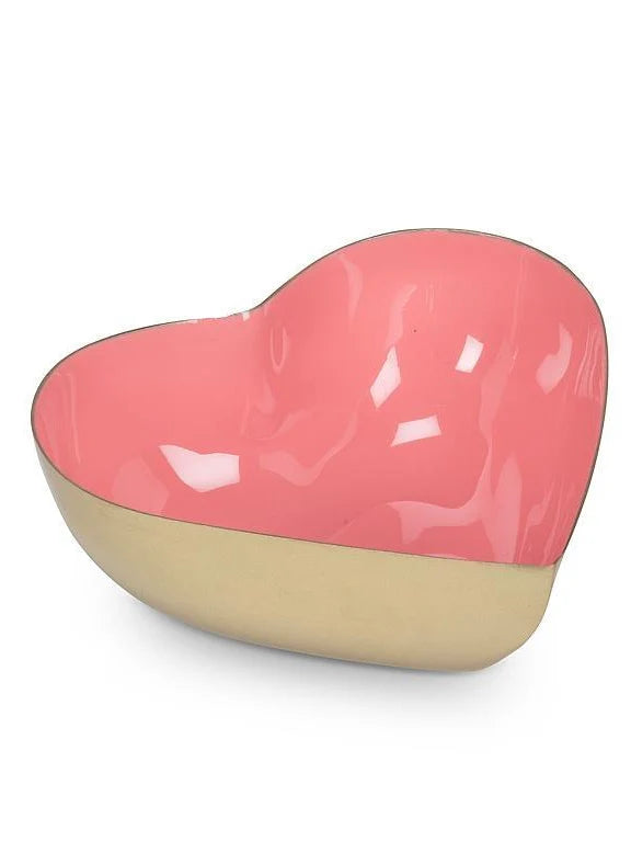 Heart Shape Enamel Bowl