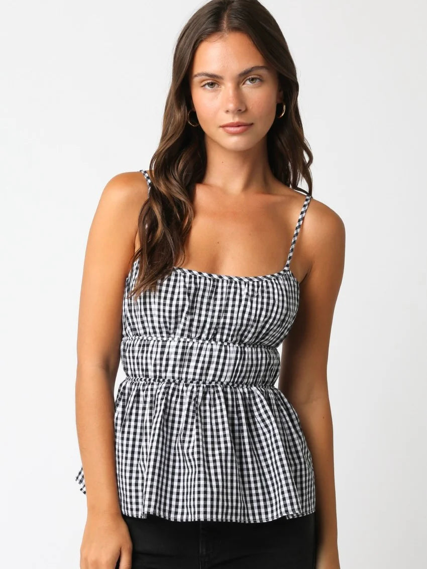 Chelsea Checkered Top