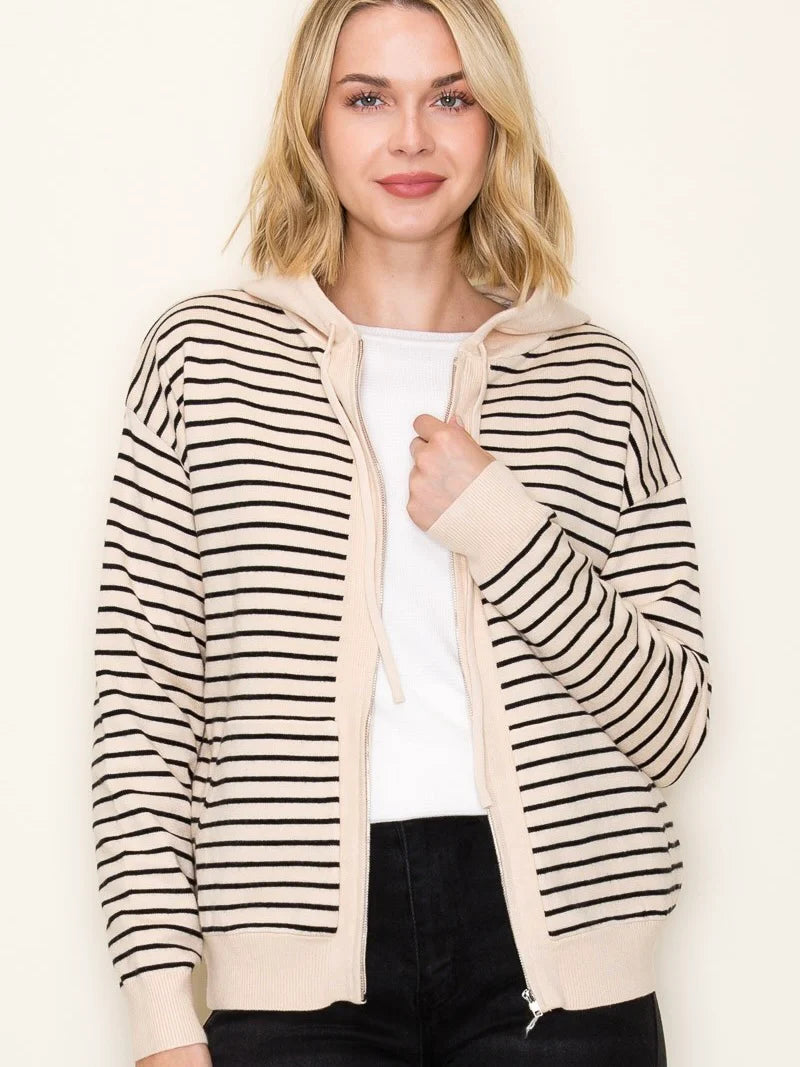 Sassie Hooded Cardigan