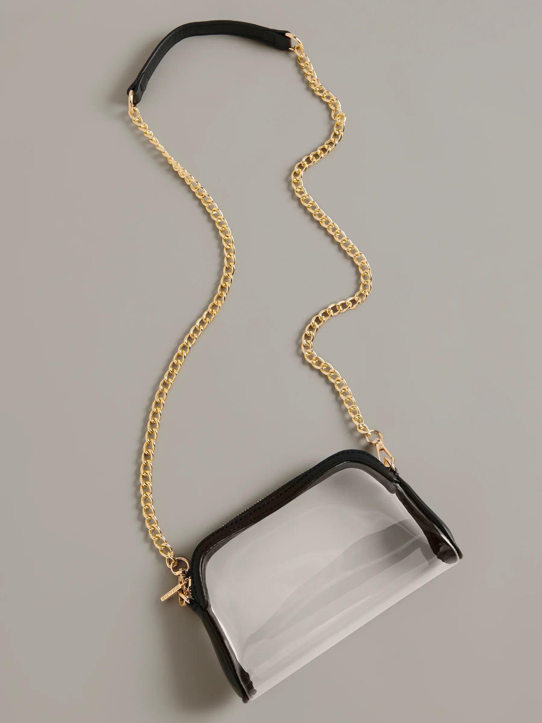 Clear Taylor Chain Crossbody
