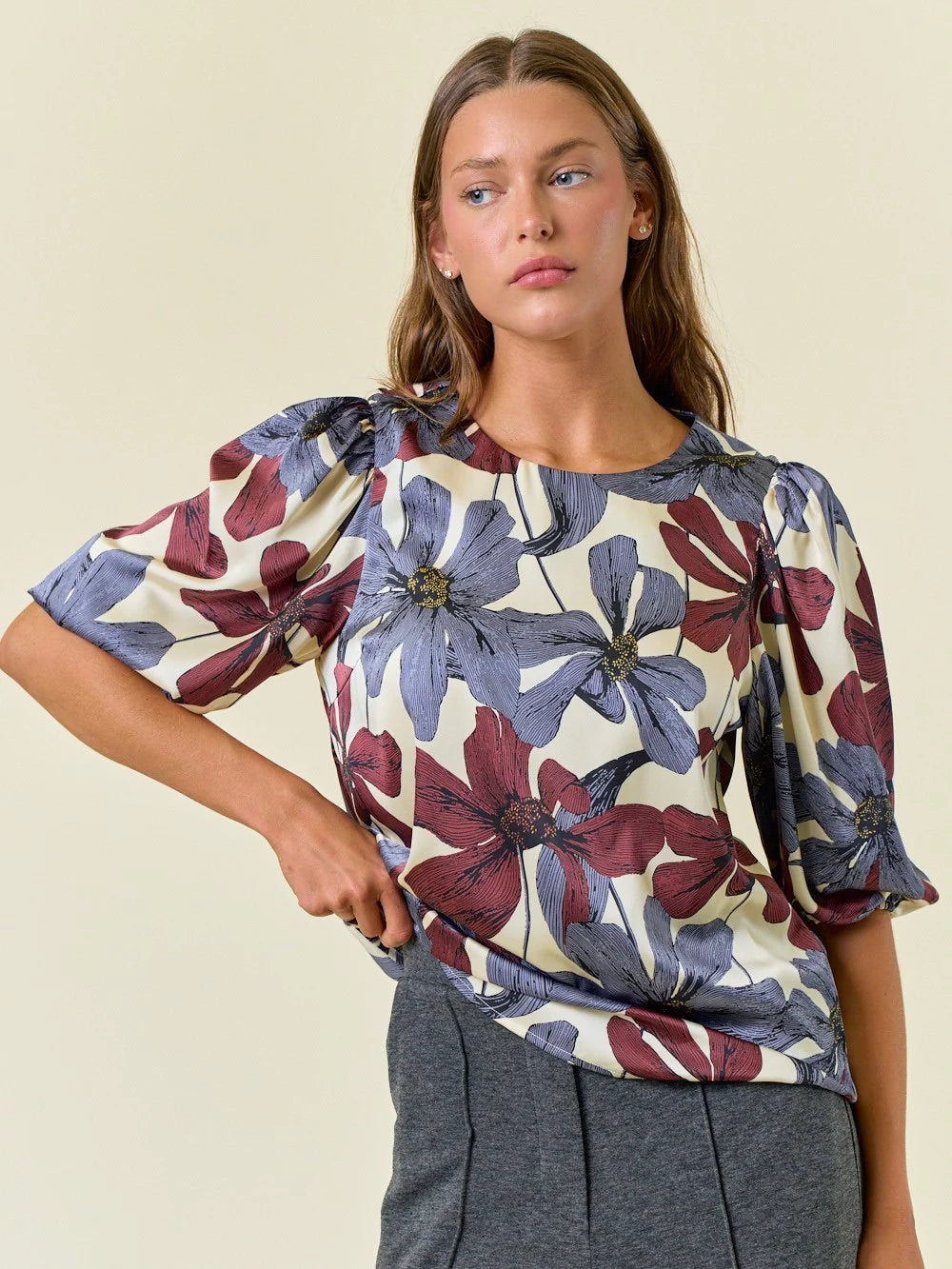Fabian Floral Printed Blouse