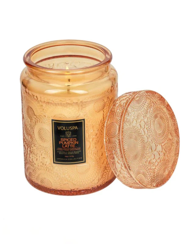 Voluspa : Spiced Pumpkin Latte Candle - 18oz.