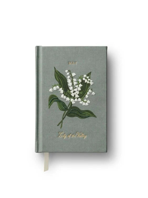 Birth Month Mini Embroidered Journal