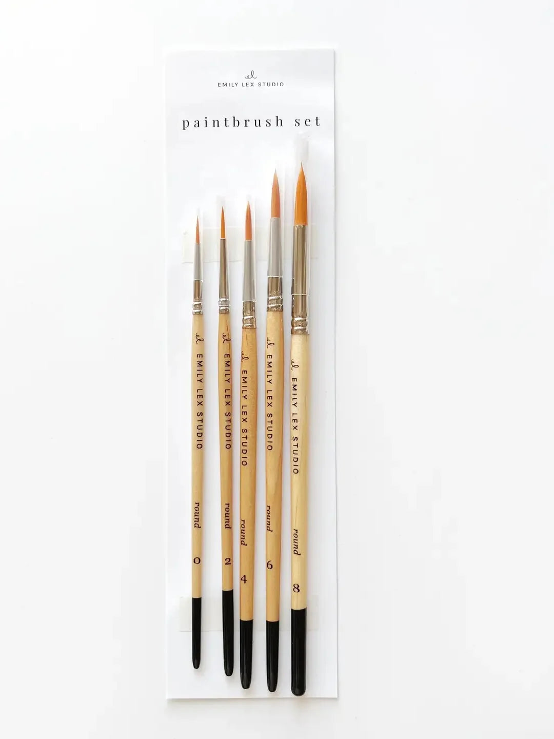 Watercolor Paintbrush Set