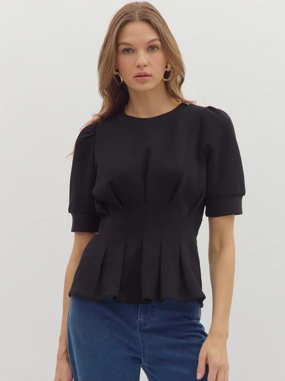 Shasta Peplum Top