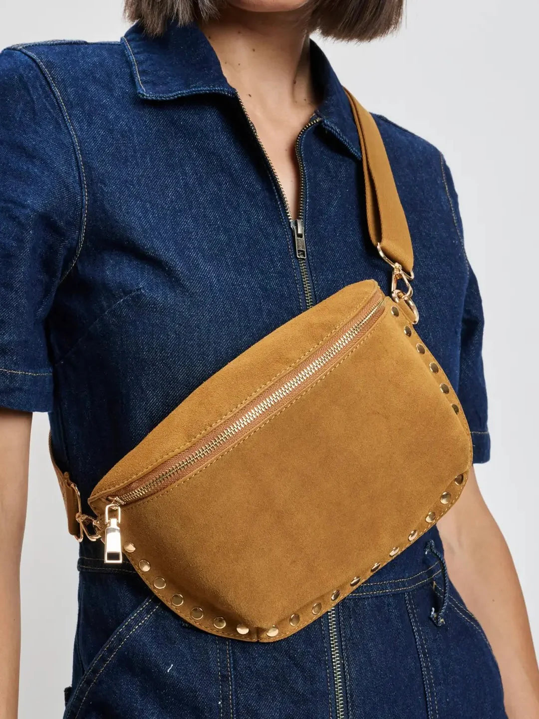 Gizelle Suede Belt Bag