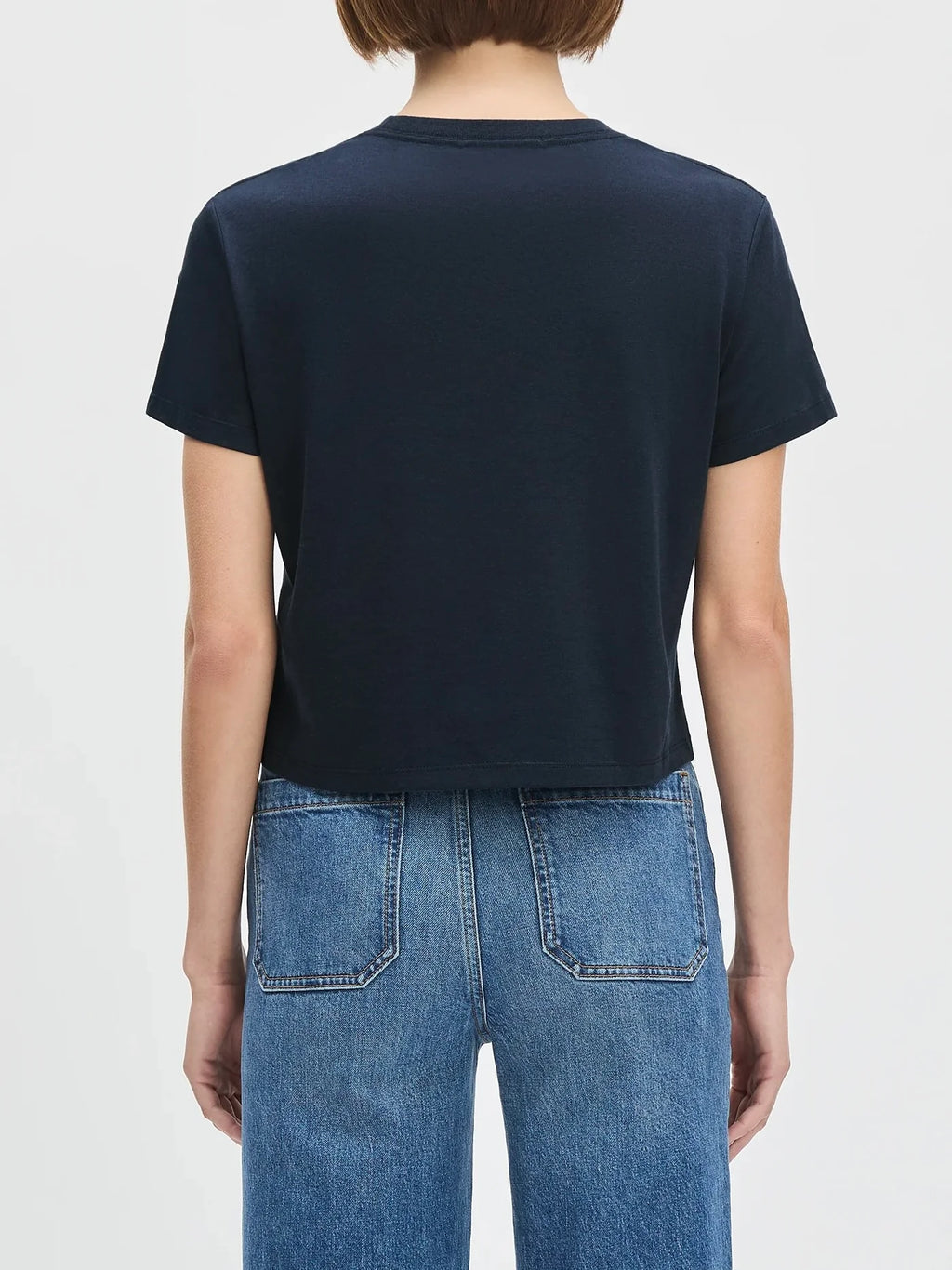 {Favorite Daughter} Cropped Collegiate Tee