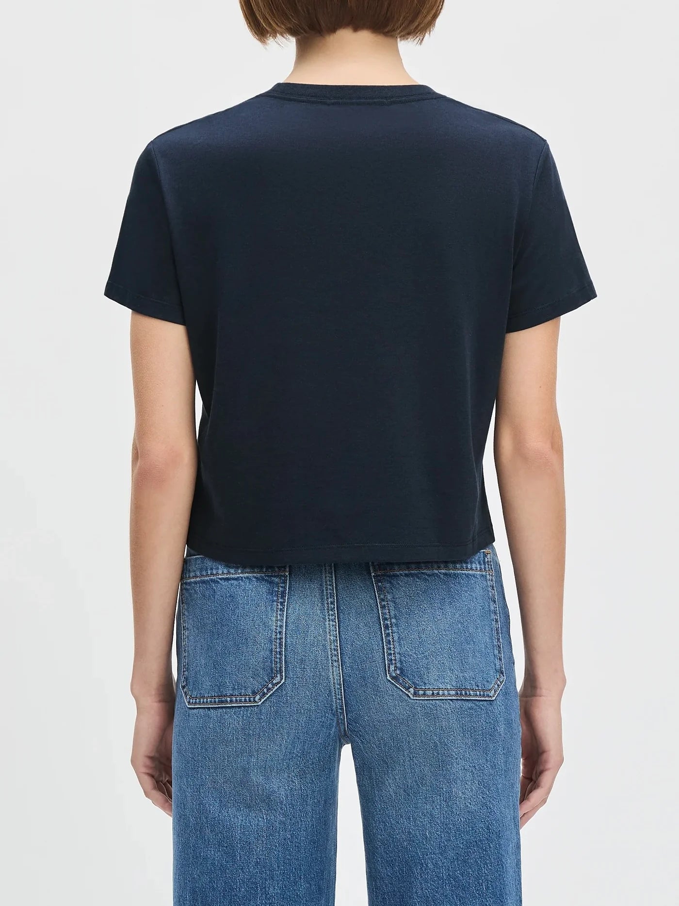 {Favorite Daughter} Cropped Collegiate Tee