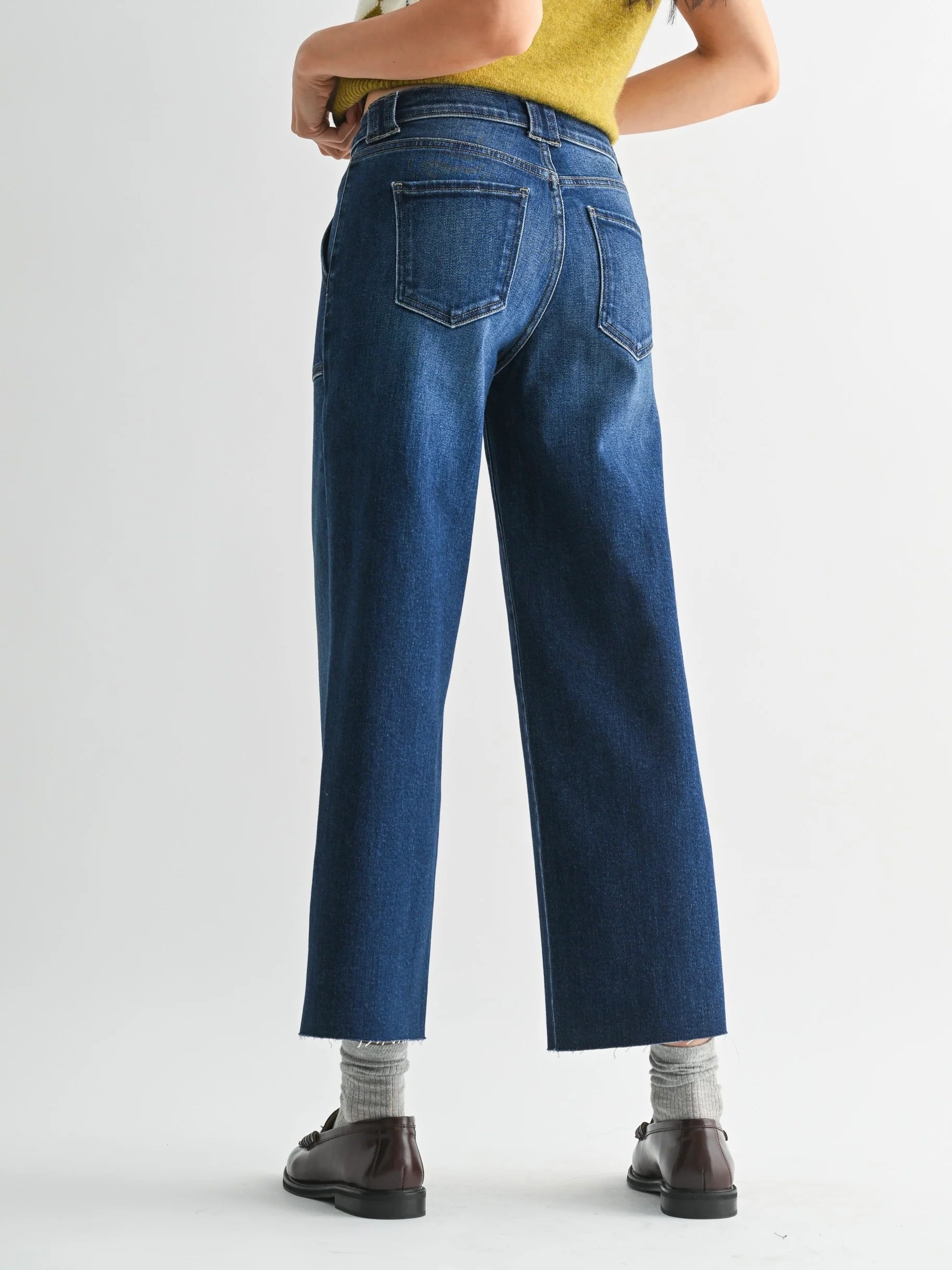 Just Black Denim : Petite Palazzo