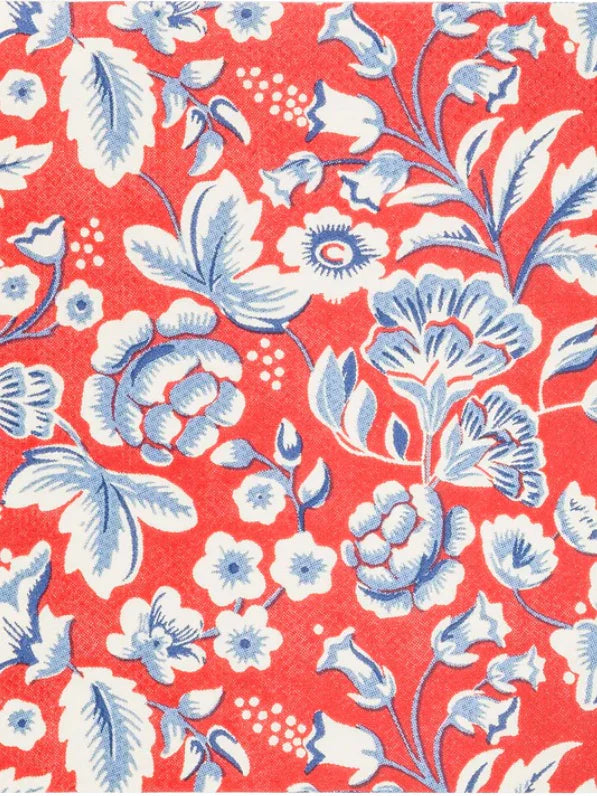 My Mind's Eye Hamptons Floral Cocktail Napkin