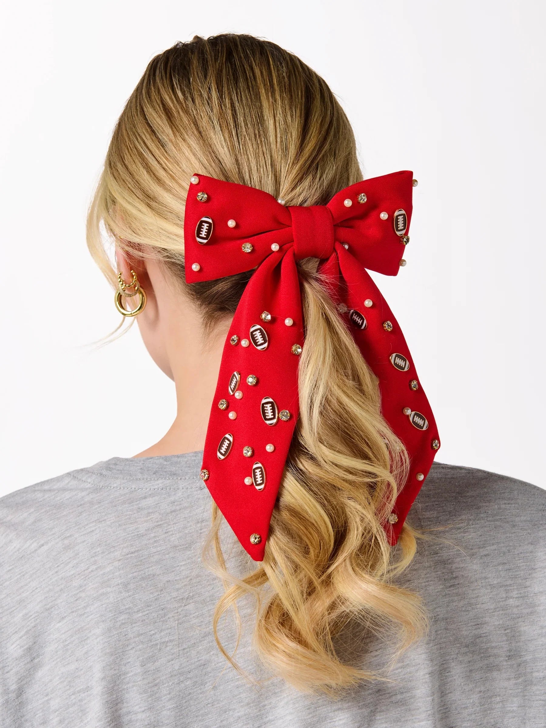 Game Day Charms Bow