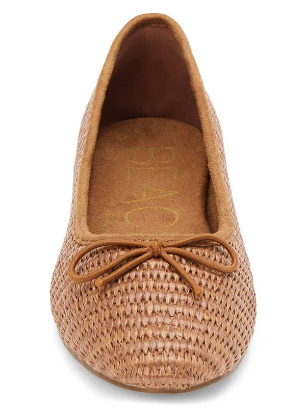 Donna Raffia Ballet Flat