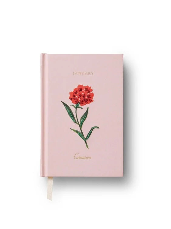 Birth Month Mini Embroidered Journal