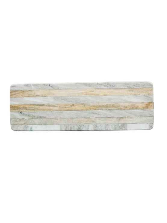 Marble & Mango Wood Cheese Board