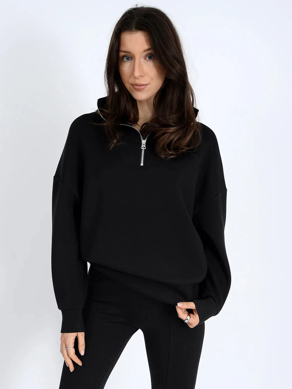 Seanni Soft Knit Half Zip Pullover