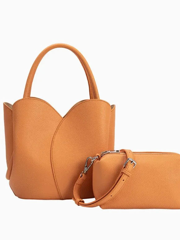 Tulip Top Handle Bag