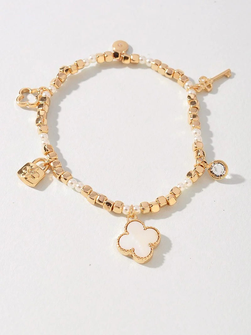 Clover Charm Bracelet