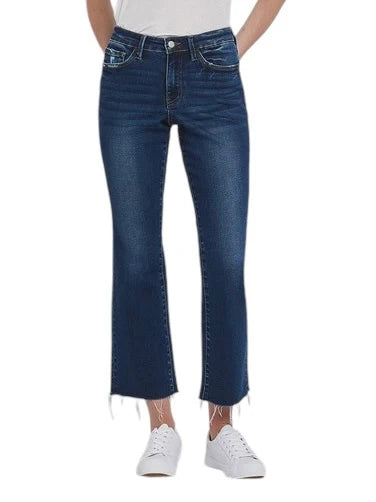 Lovervet : High Rise Mini Bootcut Jeans