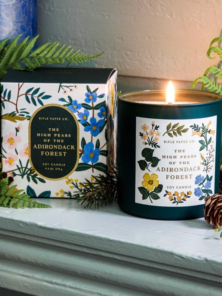 High Peaks of the Adirondack Forest Candle