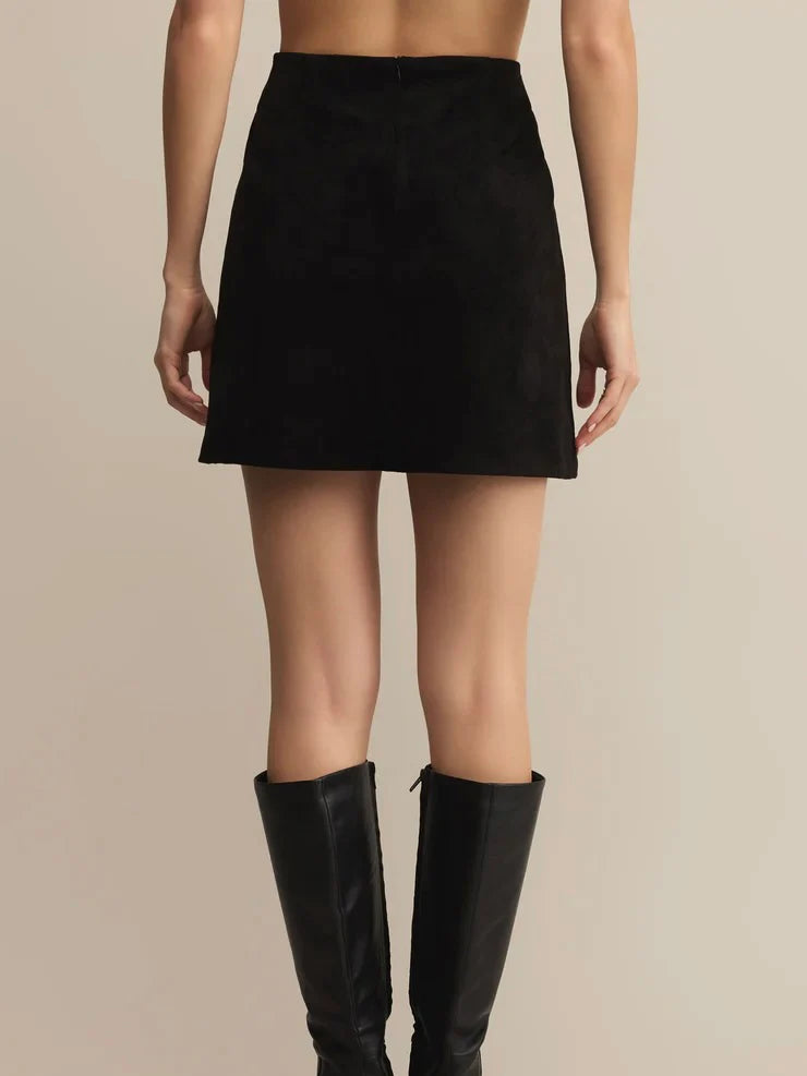 {Z Supply} Ciera Suede Mini Skirt