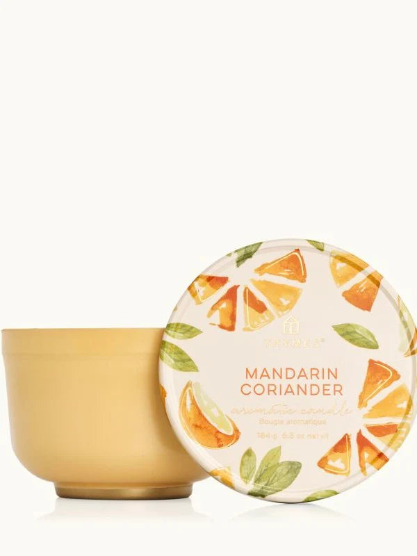 Thymes 6.5 oz Poured Candle Tin