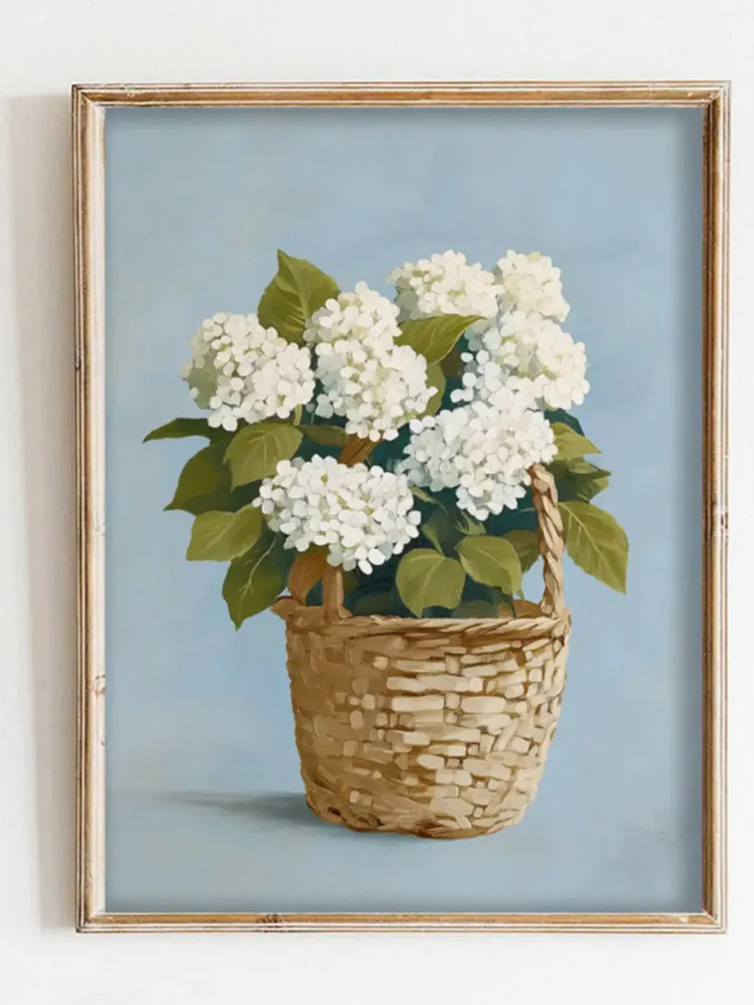 Print in Gold Antique Frame