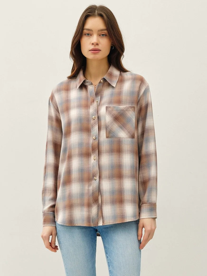 Campbell Plaid Boxy Shirt