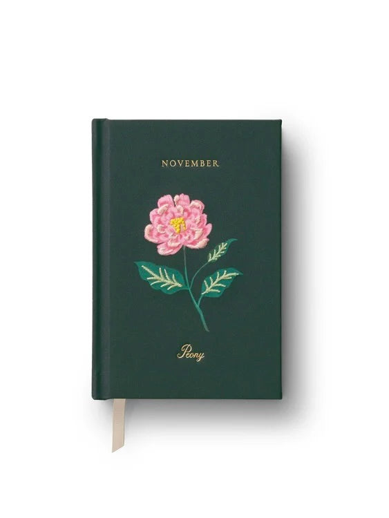 Birth Month Mini Embroidered Journal