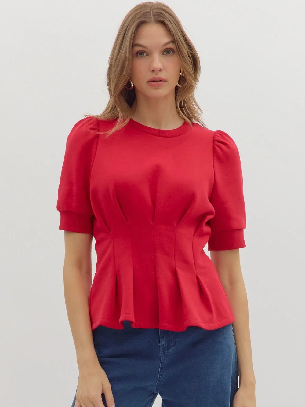 Shasta Peplum Top