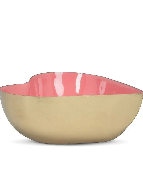 Heart Shape Enamel Bowl