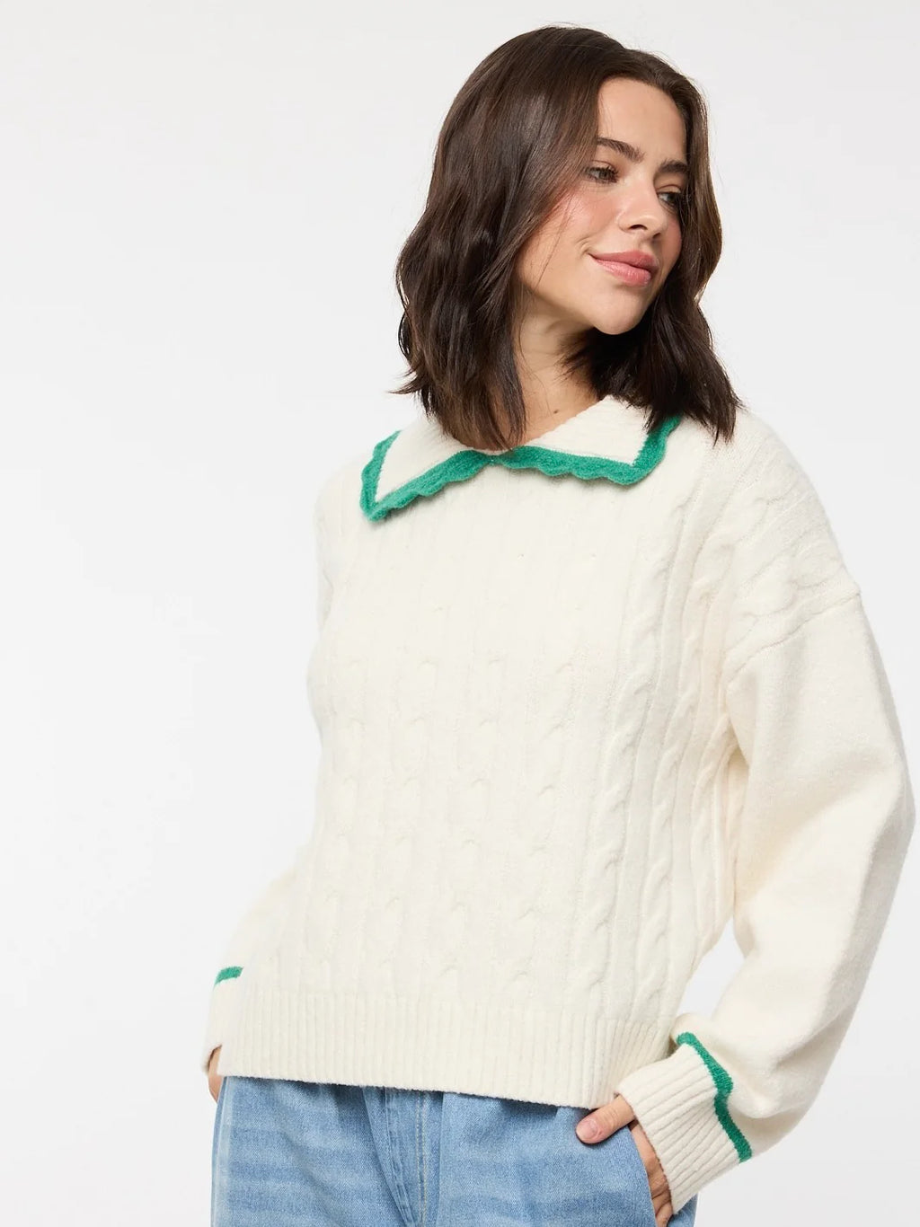 Peter Pan Collar Sweater