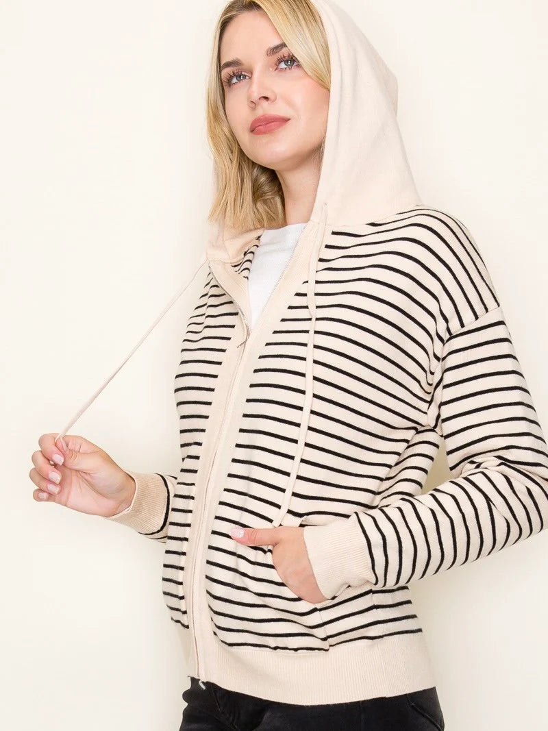 Sassie Hooded Cardigan