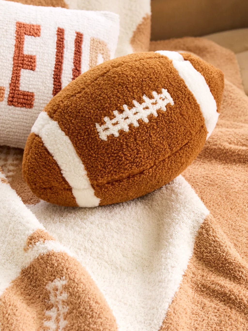 Football Shaped Pillow