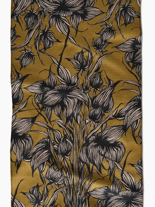 Geometry : Stay Saffron Tea Towel