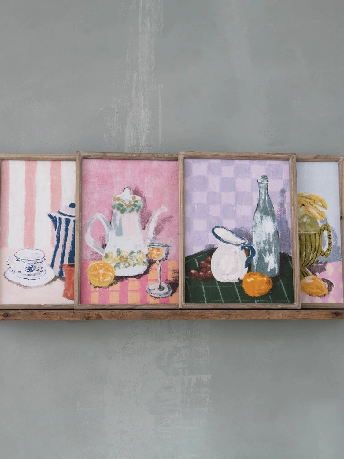 Wood Framed Wall Decor