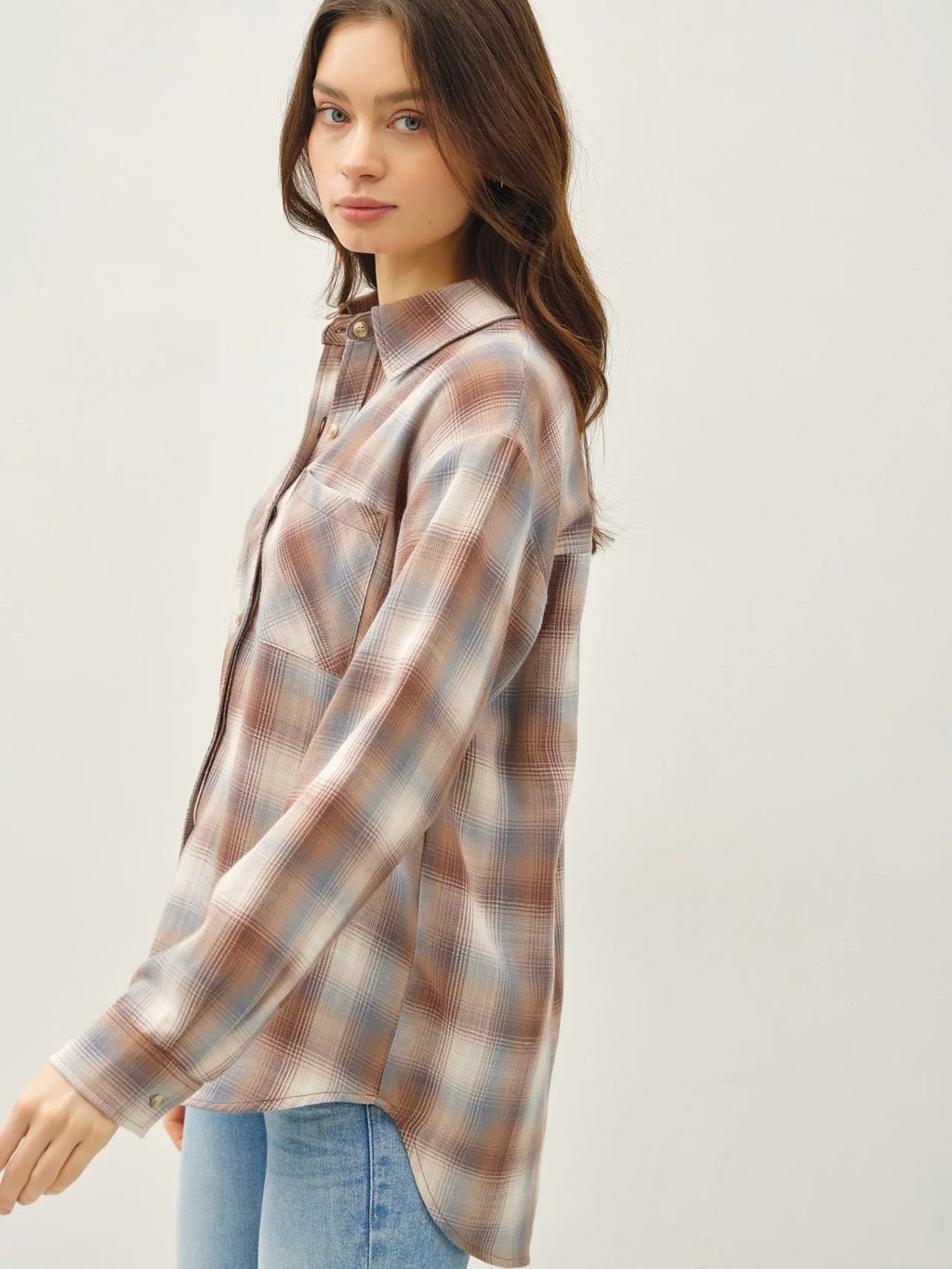 Campbell Plaid Boxy Shirt