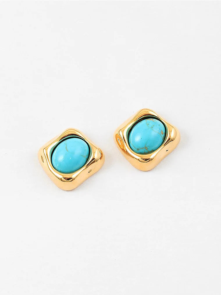 Nesting Gem Stud Earrings