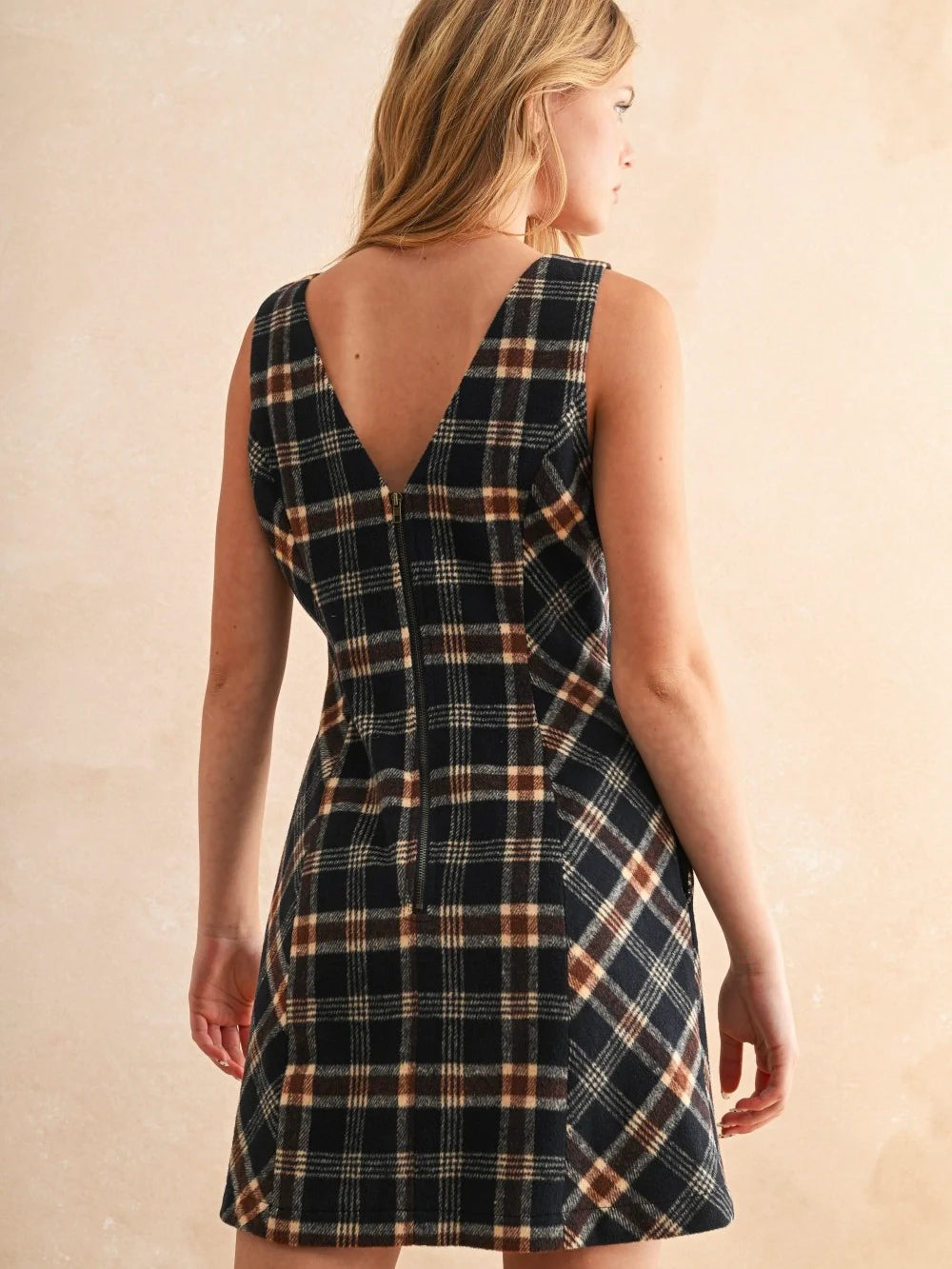 Pellegrino Plaid Dress