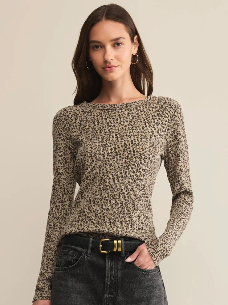 {Z Supply} Arlet Animal Mini Thermal Top