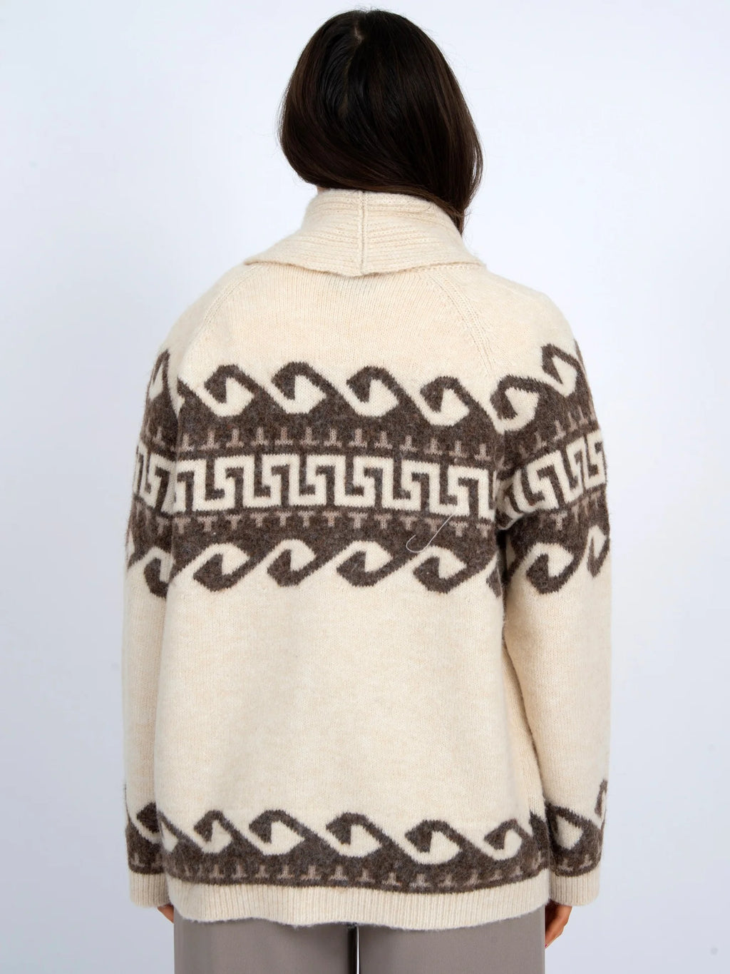 Astrid Long Sleeve Shawl Collar Cardigan