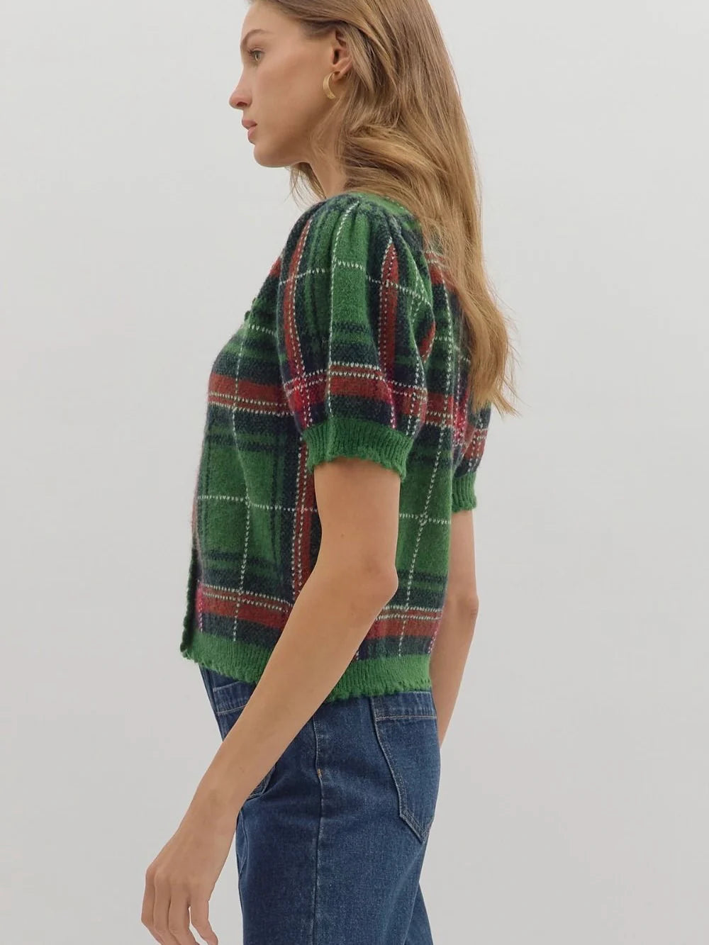 Plaid Times Cardigan