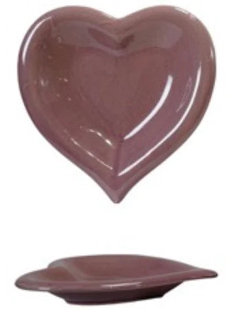 Stoneware 7x6 Heart Dish