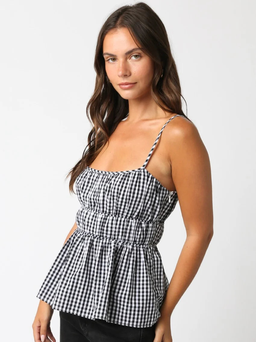 Chelsea Checkered Top