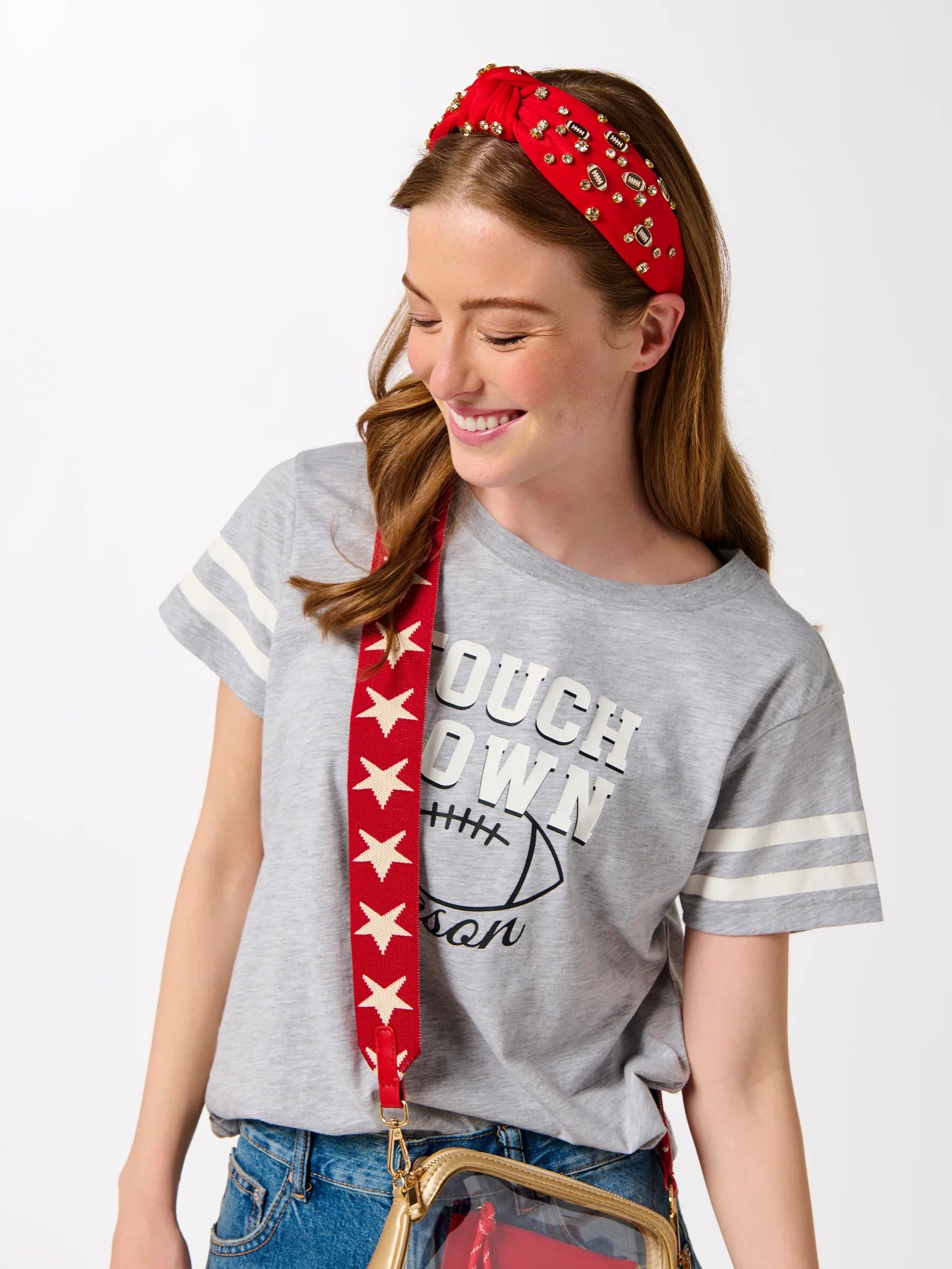 Game Day Charms Knotted Headband