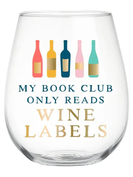 Soiree Sisters Stemless Wine Glass