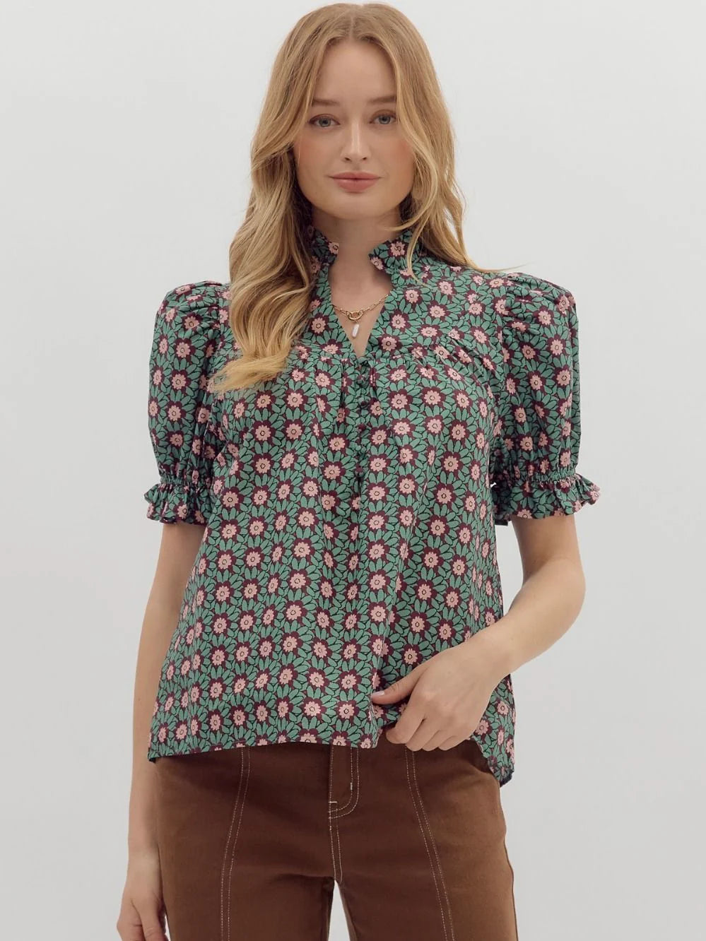 Charlotte Puff Sleeve Top