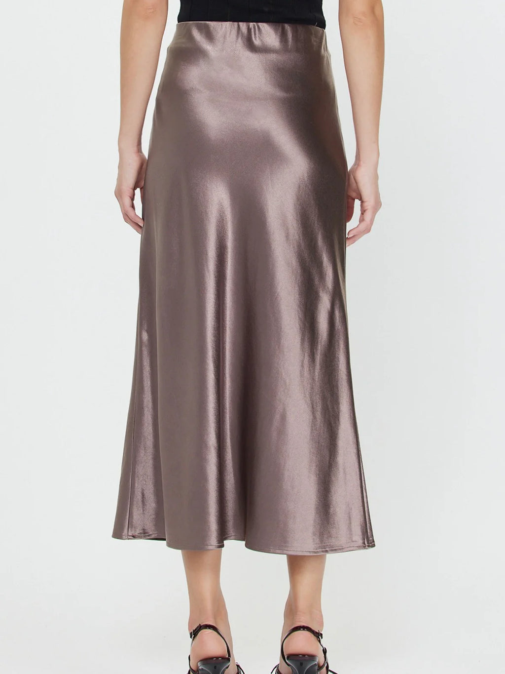 Sadie Satin Skirt