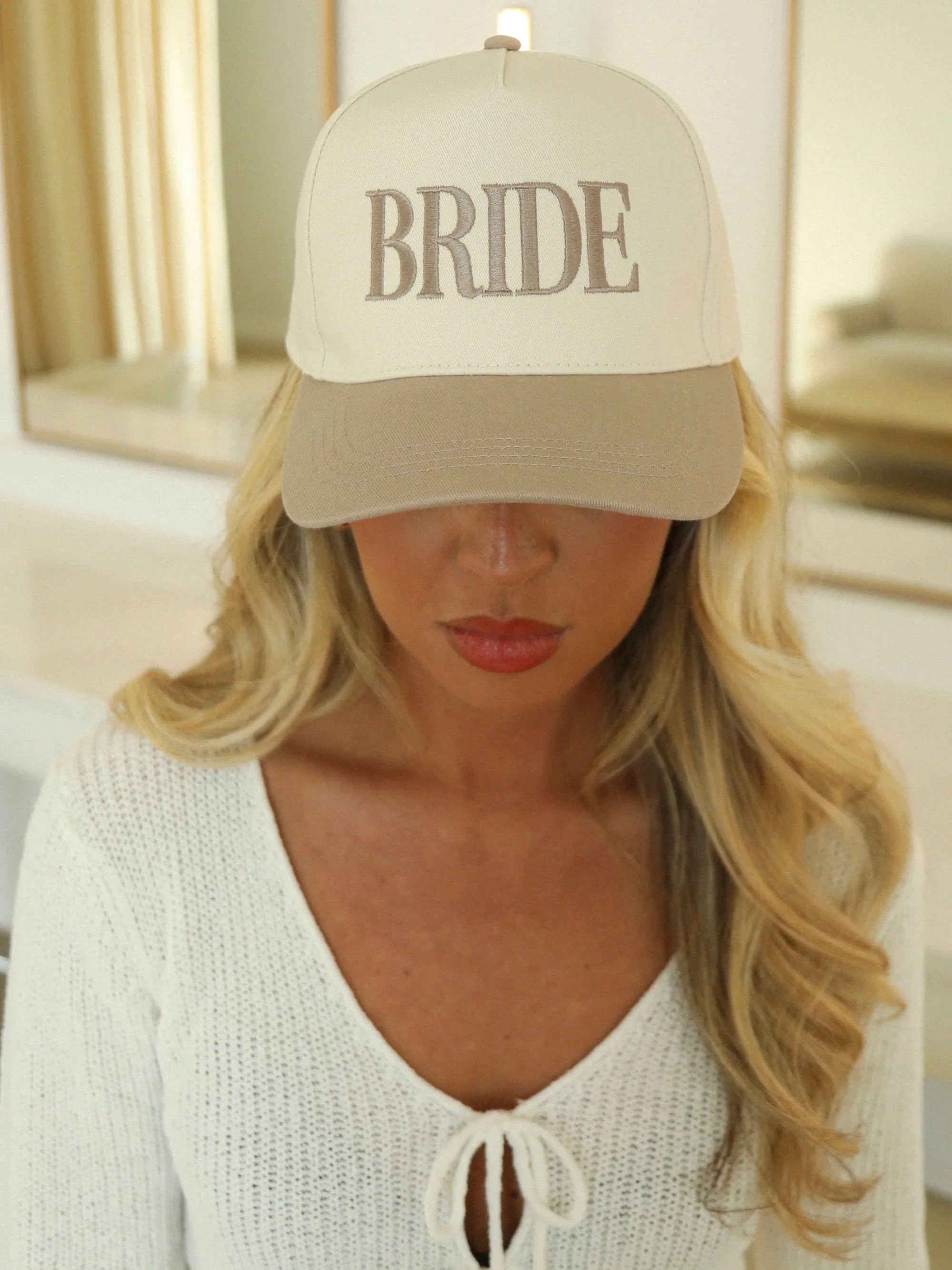 Bride Two Tone Trucker Hat