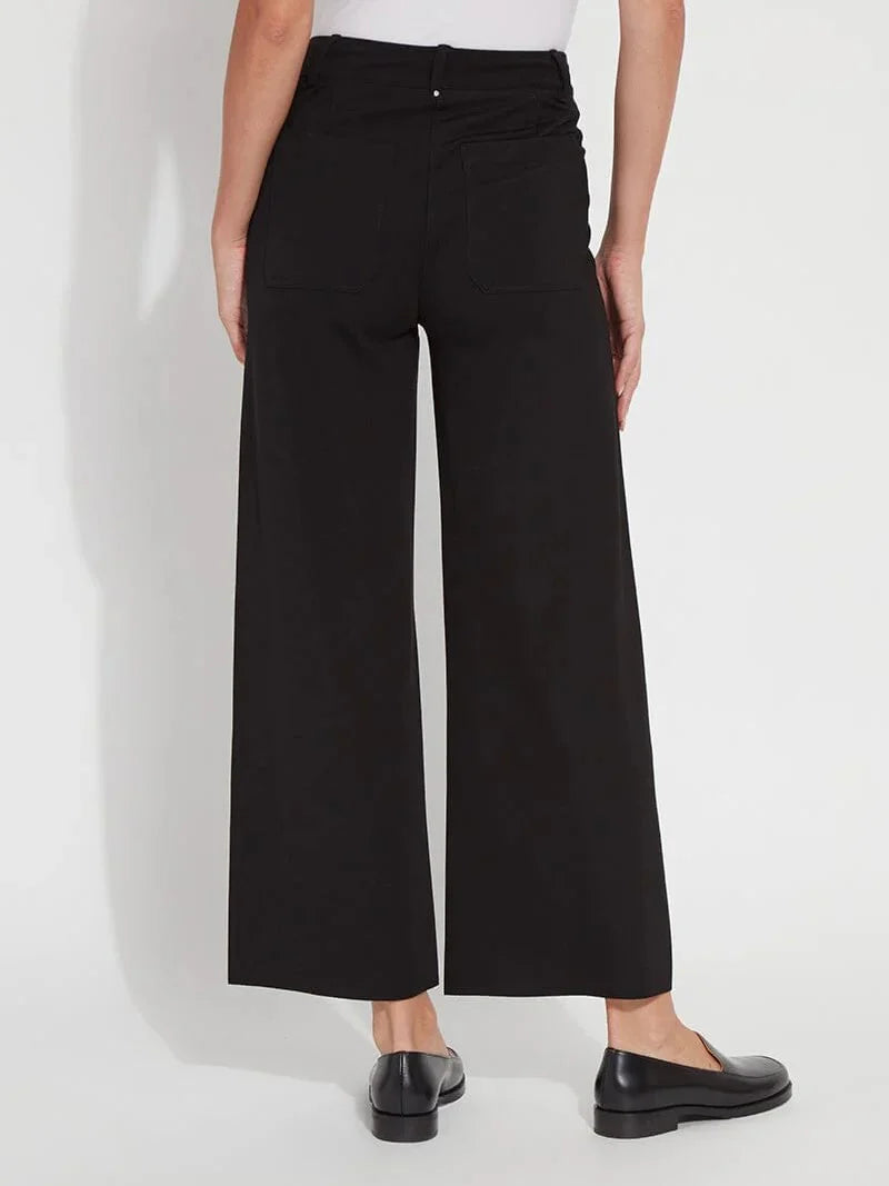 Erin High Waist Wide Leg Ponte Pant